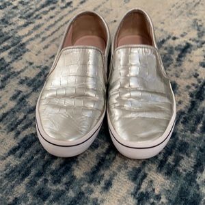Kate Spade Silver Sneakers